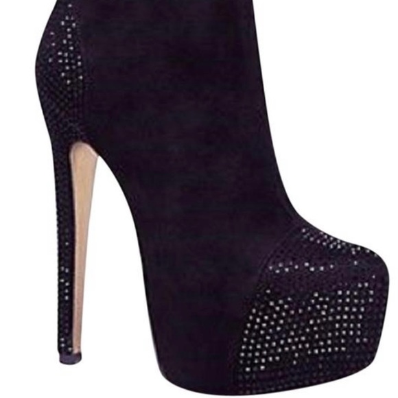 bebe Shoes - Bebe Anjalee  Platform Boots Booties NIB